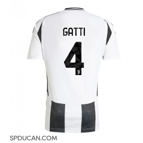 Muški Nogometni Dres Juventus Federico Gatti #4 Domaci 2024-25 Kratak Rukav